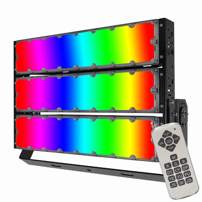 600W RGB 색상 변경 LED 투광등 (리모컨 또는 DMX 포함)